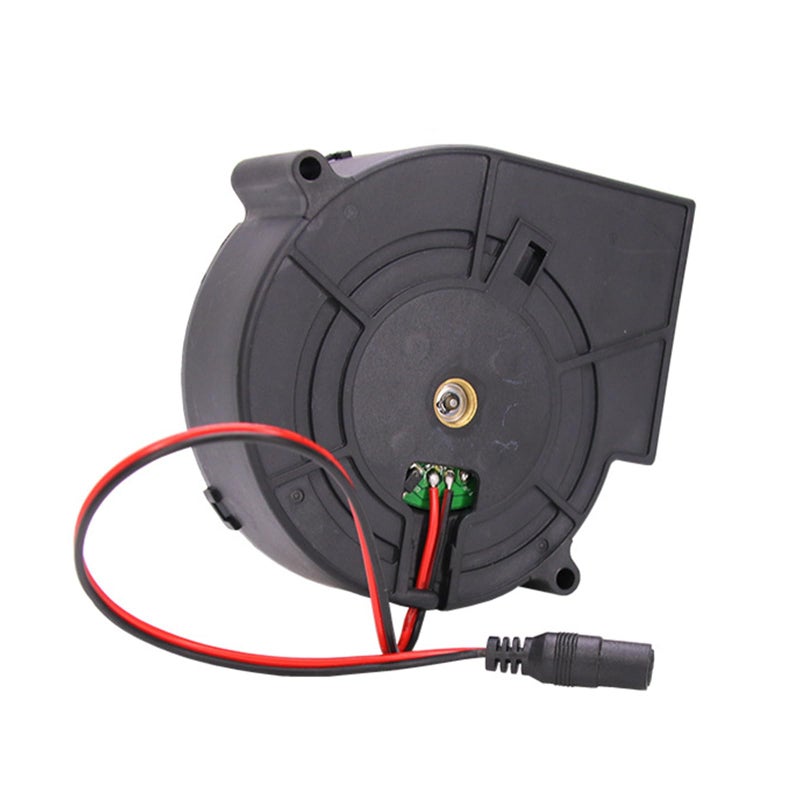 97x33mm 12V Heavy Duty Centrifugal Cooling Fan 5500RPM Twin Bearing For Grill PC Case Waste Oil Heater - Image 5