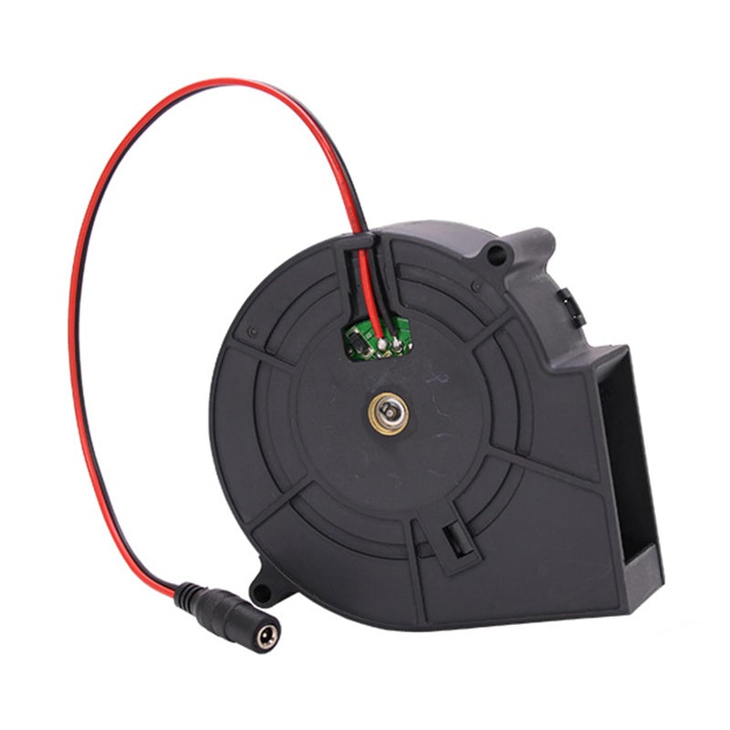 97x33mm 12V Heavy Duty Centrifugal Cooling Fan 5500RPM Twin Bearing For Grill PC Case Waste Oil Heater - Image 2