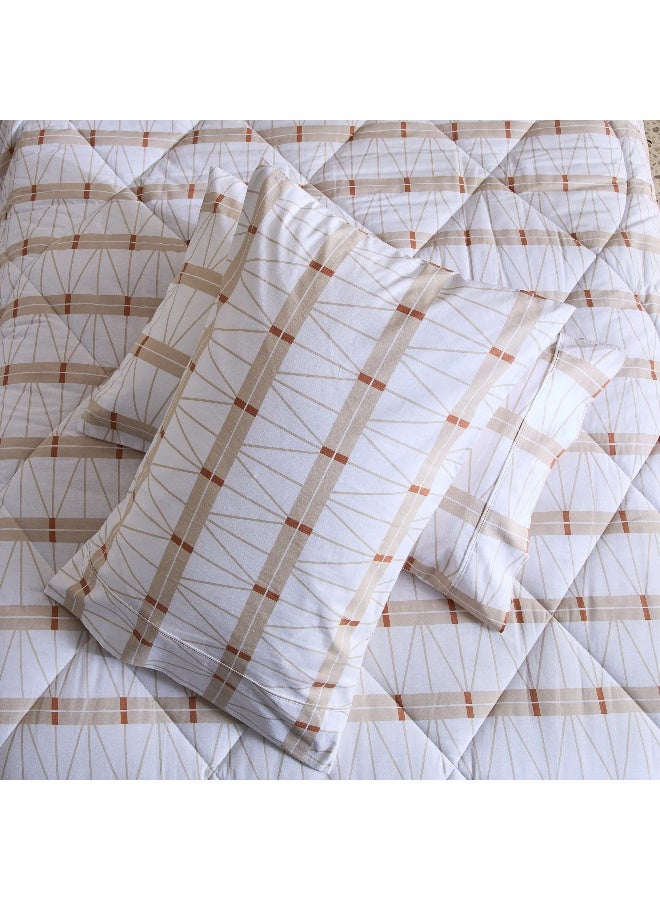 Home Box Malta Lattice 2-Piece Printed Cotton Pillowcase Set - 50x75 cm  - Image 4