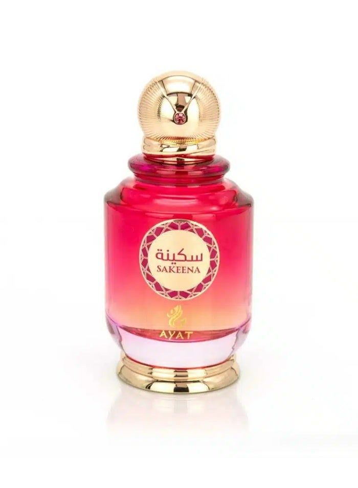 Ayat Perfumes Sakeena Eau de Parfum 100 ml – Mandarin, Passion Fruit, Rose, Musk & Vanilla – Long Lasting Floral Fruity Perfume for Women - Image 1
