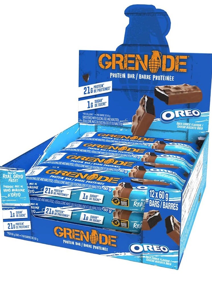 Grenade High Protein Bar Oreo 12x60g