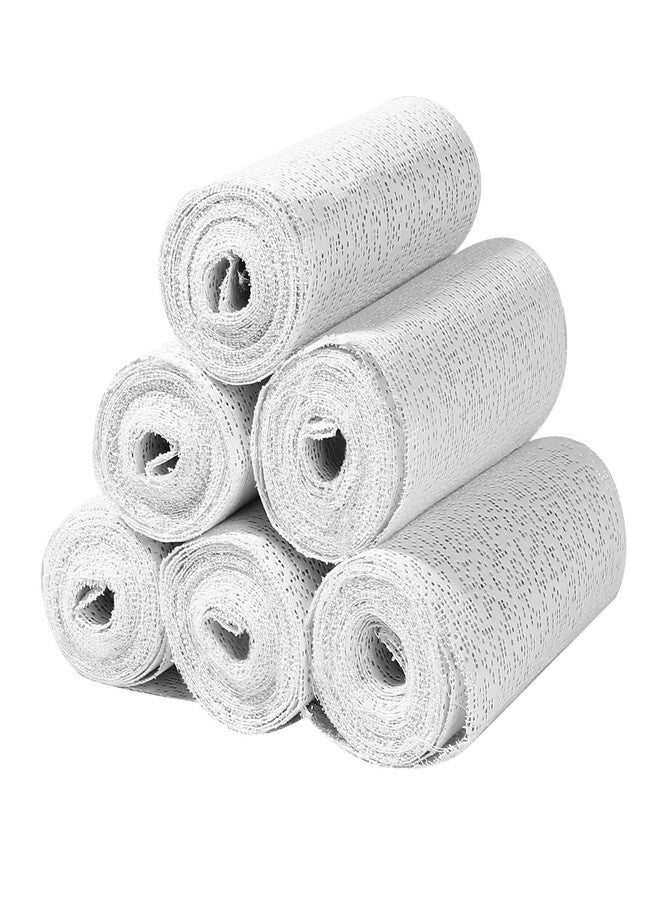 CXWUZH لفائف قماش الجبس 12.5 سم × 2.7 متر، شرائط جبس، ضمادات شاش، طقم صب البطن، جبس باريس للحوامل، مناسب للمشاريع الفنية والحرفية، صناعة الأقنعة، المنحوتات، بناء المناظر الطبيعية. - Image 1