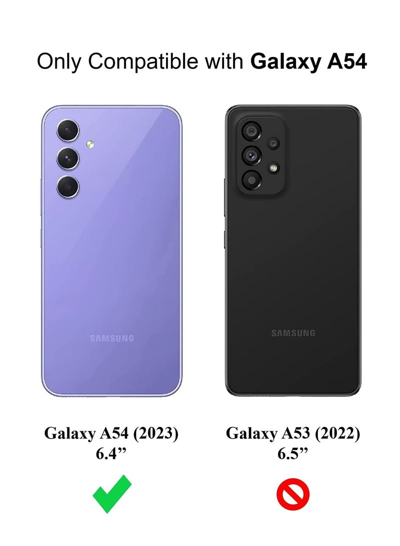 BORTONY Samsung Galaxy A54 5G Case with Magnetic Car Mount Kickstand Holder Premium Silicone Vertical and Horizontal Hand Strap Grip Cover for Samsung Galaxy A54 5G - Image 2