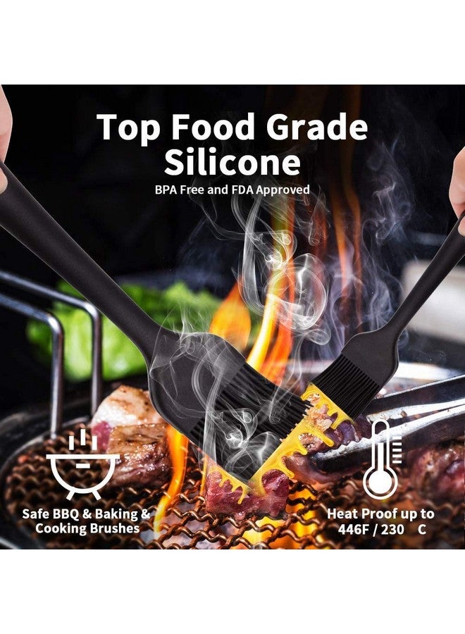 P-Plus International Silicone Pack of 1 8 Inch Basting Brush with Silicone Bristles for Oil Kitchen Oil for Dosa Tawa Pastry - Image 5