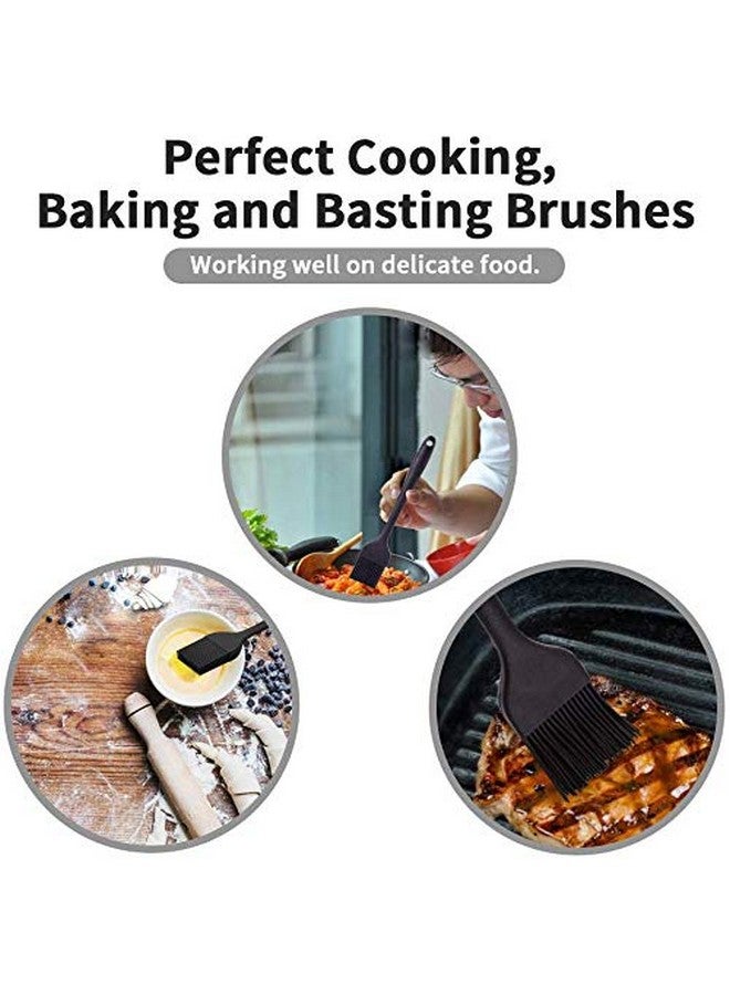 P-Plus International Silicone Pack of 1 8 Inch Basting Brush with Silicone Bristles for Oil Kitchen Oil for Dosa Tawa Pastry - Image 4