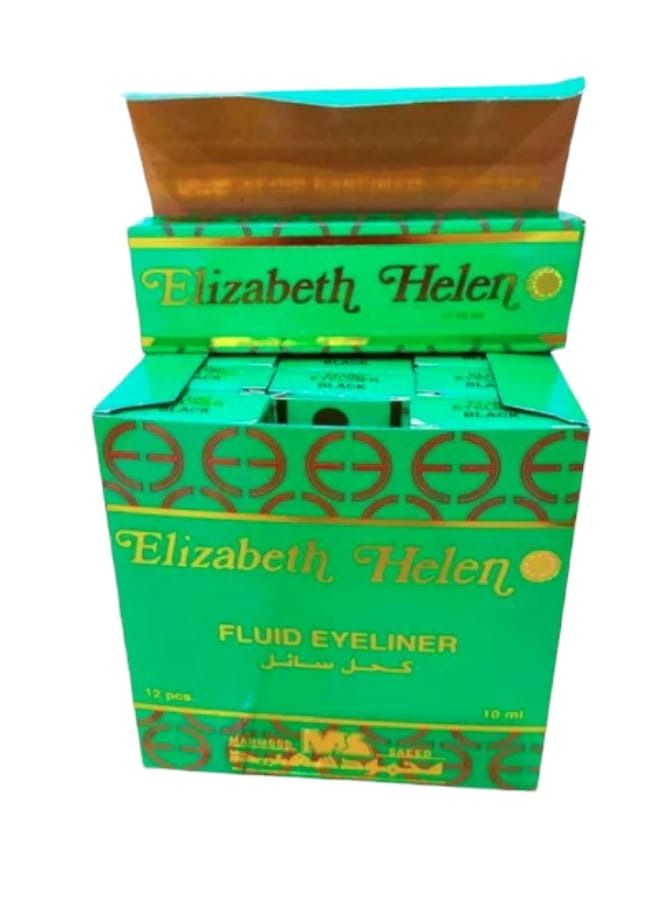 إليزابيث هيلين محدد عيون محمود سعيد أسود 12 قطعه 12*10 مل - Image 1