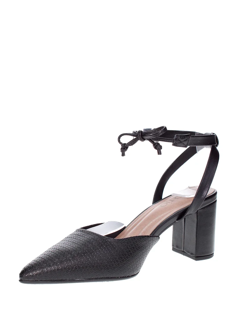 Beira Rio Milani Pointed Tote Ankle Strap High Heel Pumps