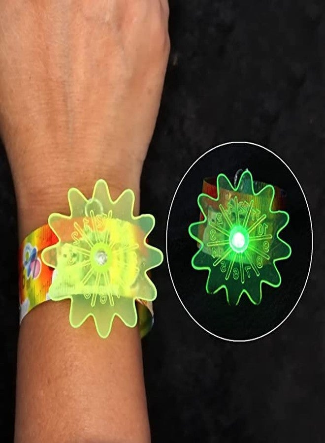 KYNA Flashing Light Slap Scale/Hand Wrist Band School Stationery Item For Kids Boys And Girls Random Colours Pack Of 1 (12) - Image 4