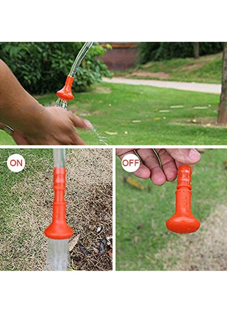 ارواق حقيبة استحمام للتخييم بالطاقة الشمسية، حقيبة استحمام مريحة للسفر والتخييم في الهواء الطلق مع خرطوم قابل للطي وفوهة تبديل، حقيبة استحمام متينة سريعة التسخين للتخييم والمشي لمسافات طويلة وصيد الأسماك - Image 4