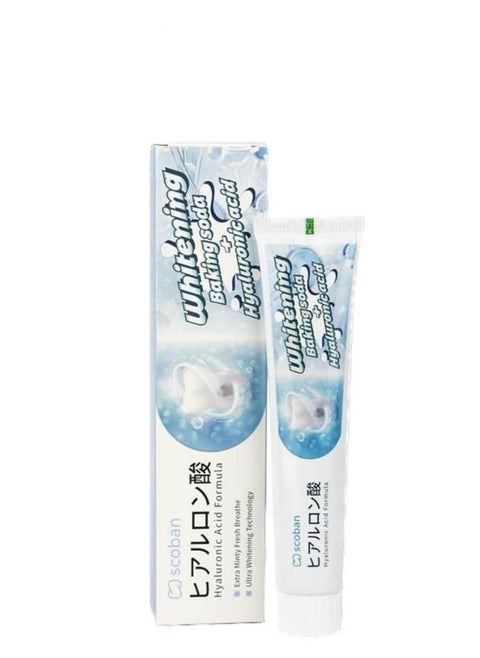 Whitening baking soda + hyaluronicacid tooth paste