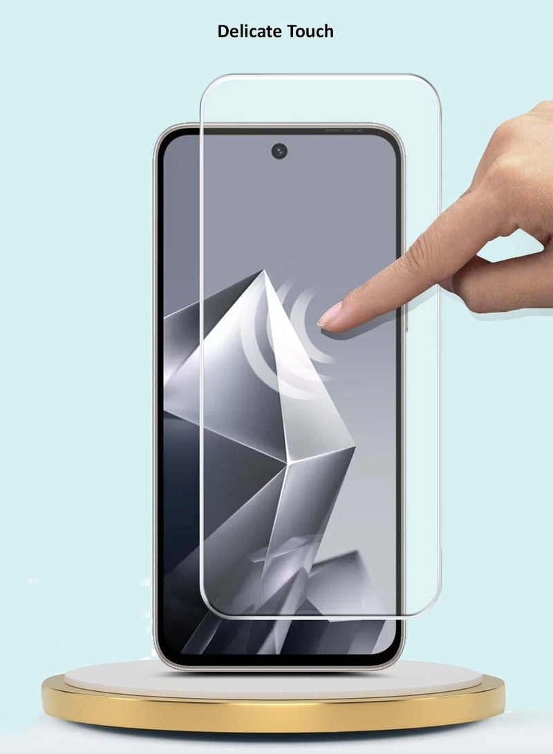 GMAX Infinix Note 50x 5G 2025 GMAX Premium Series Curved Edges 9H 2.5D Tempered Glass Screen Protector - Clear - Image 5