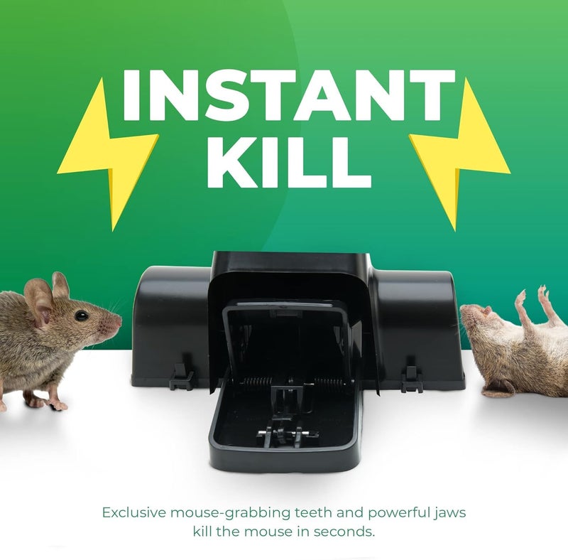 Preptep Rat Traps Indoor and Outdoor - Dual-Entry Large Rat Trap Outdoor and Indoor for Home, Garden and Restaurant with 99.9% Trap Rate | Easy to Use Rodent Traps with Safe Hands Free Design - Image 5