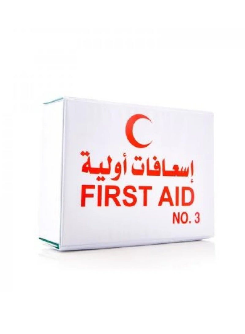 A First Aid Kit Filled With The Supplies A Person Needs To Help With A Wound No 3