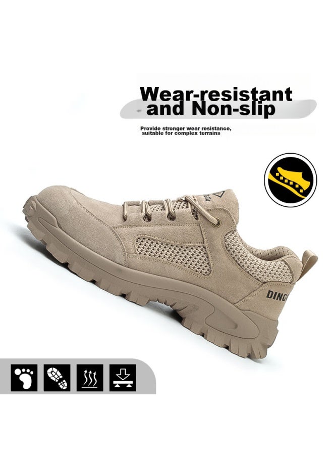 Dinggu Dinggu Safety Shoes For Men, Breathable, Construction Site Odor-Resistant, Electrician Insulated, Anti-Smashing, Anti-Puncture Steel Toe F506Mhw43 - Image 4