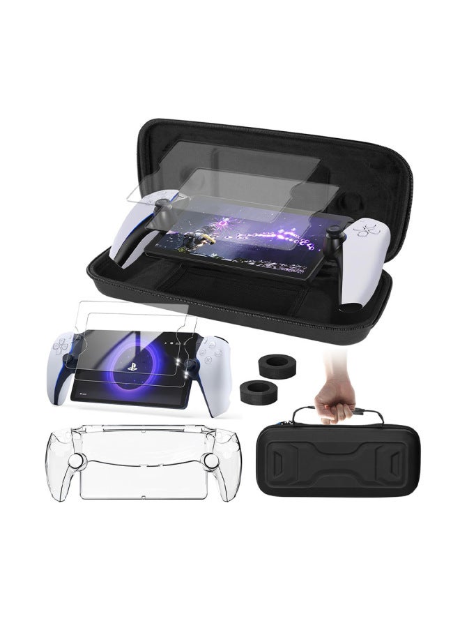 Loquat Suitable For PS5 Portal Storage Bag Portable Hard Shell Game Machine Eva Storage Box Wholesale-Model:For Sony Ps5 String Handheld Machine  - Image 1