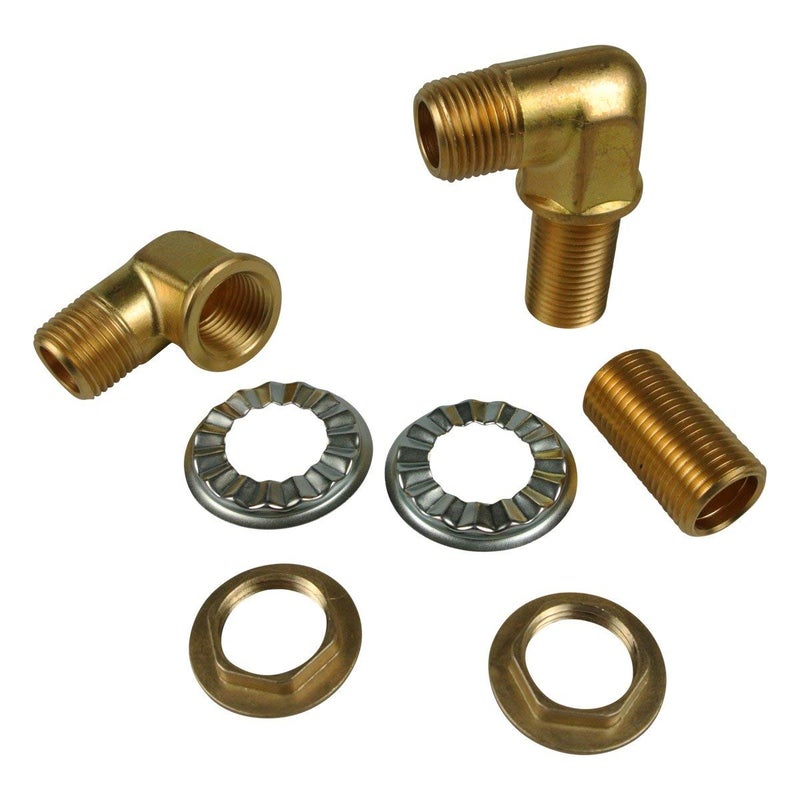 Krowne 21190L Royal Series Faucet Mounting Kit for Commercial Kitchen  for Wall Mount Faucets and PreRinse Units  Easy Installation Design  2 Backsplash Space  Metal Low Lead Compliant NSF - Image 2