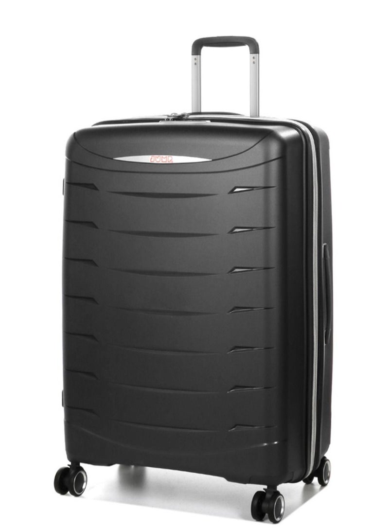 Jump Furano 2 PP Hard Expandable Suitcase Luggage Trolley 76 cm Large Charcoal - Image 1