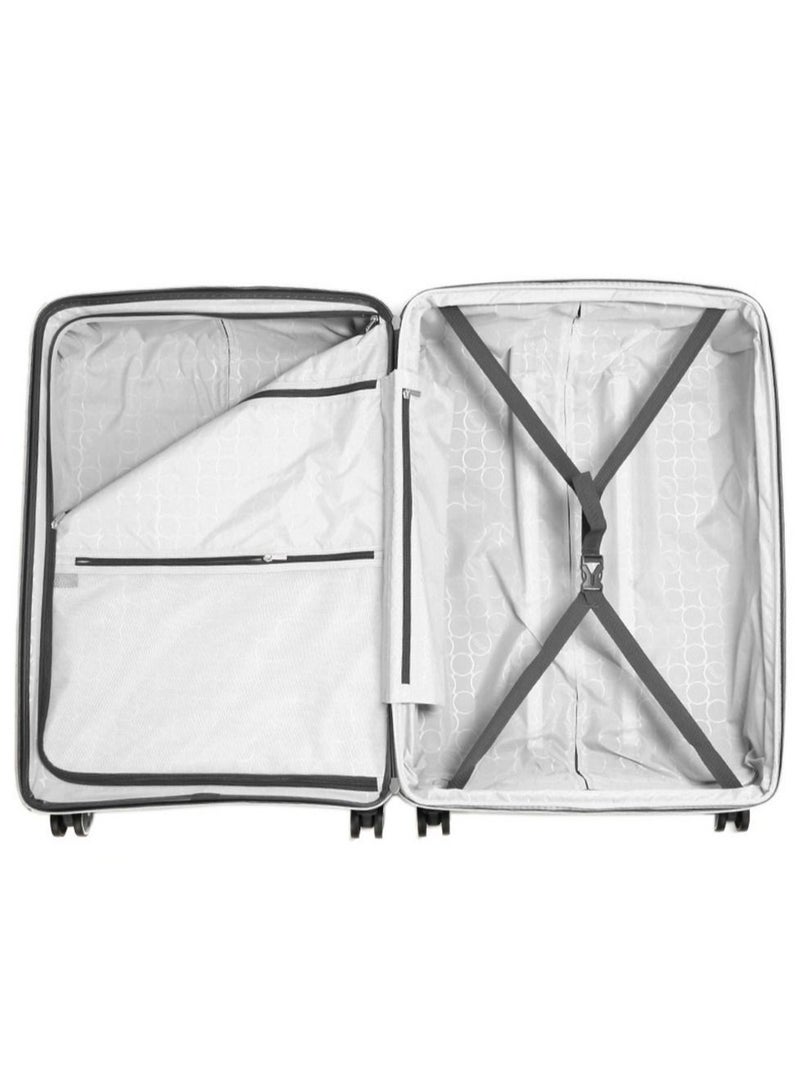 Jump Furano 2 PP Hard Expandable Suitcase Luggage Trolley 76 cm Large Charcoal - Image 4