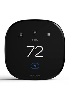 Ecobee Smart Thermostat Enhanced 6Th Gen Without Sensor Black Eb-State6L-01  - Image 1