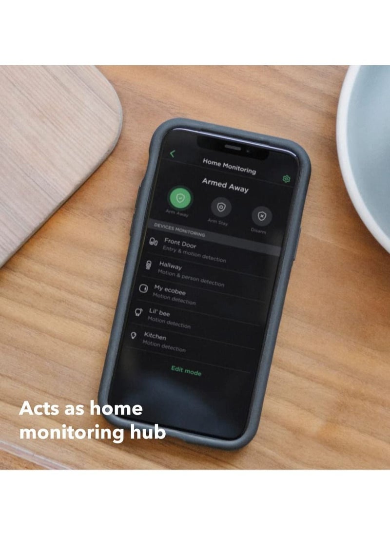Ecobee - Smart Thermostat Enhanced 6Th Gen Without Sensor Black Eb-State6L-01 - Image 1