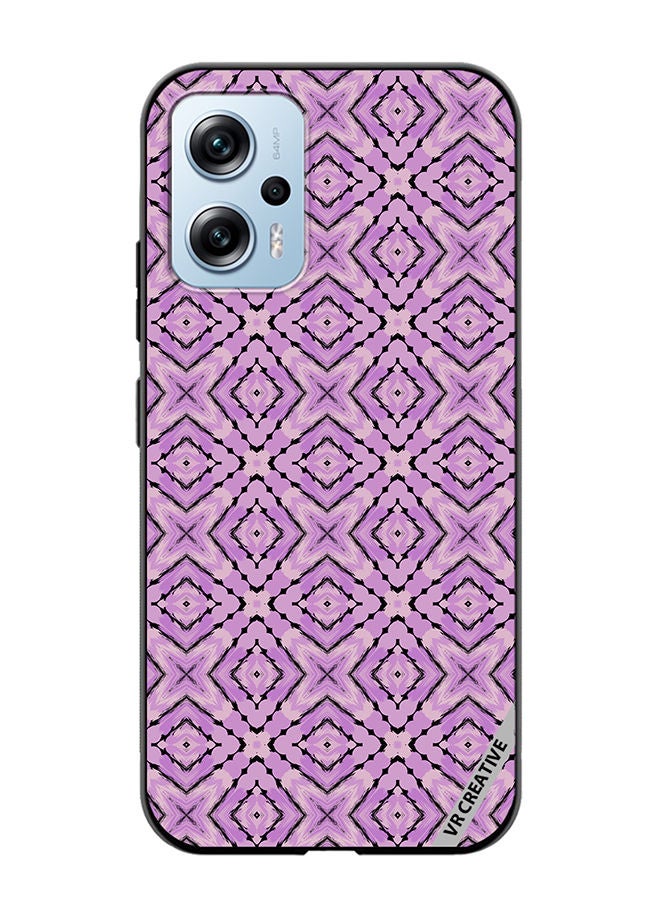 VR CREATIVE Protective Case Cover For Xiaomi Poco X4 GT Strips Design Multicolour - Image 1