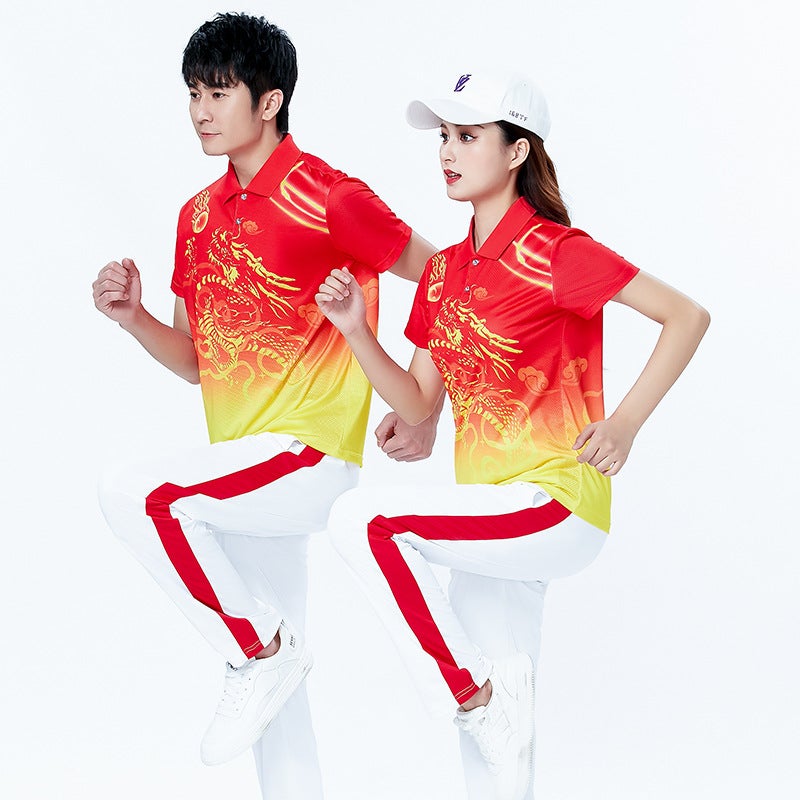 The Opening Ceremony Of The Sports Meeting Costume Entry Exit Sign Walk Square Array Costume Summer Student Class Uniform School Uniform Suit
