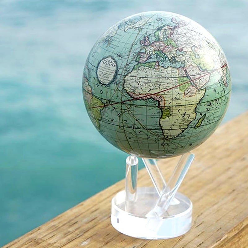 MOVA Globe Antique Terrestrial Green 4.5"" - Image 3