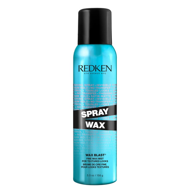 Redken Spray Wax Invisible Texture Mist | For All Hair Types | High Impact Finishing Spray-Wax | Adds Volumizing Body & Dimension With A Satin-Matte Finish | Medium Control | 5.5 Oz - Image 1