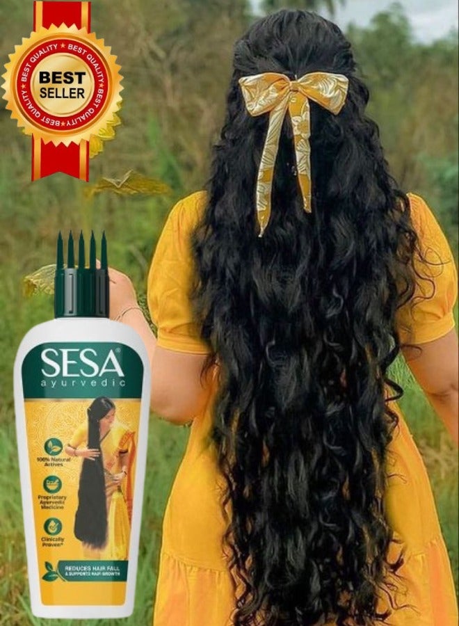 Sesa 4 Pieces Ayurvedic Hair Oil With Bhringraj Extract 100ML - Image 2