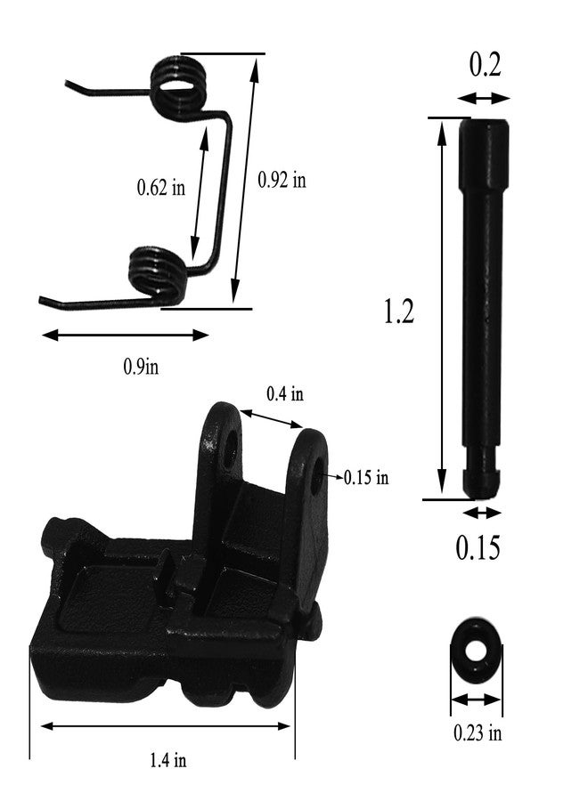 Gugaguga 2 Sets 883901 Coil Roofing Nailer Feeder Part with 877761 Spring, Fit NV45AA, NV45AB, NV45AB2, NV45AB2S, NV45AE Coil Nailers - Image 2