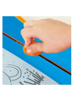 TOMY Tomy Classic Mega Sketcher: Practical Drawing Tool for Creative Kids | Develop Motor Skills | Tabletop Mount | Ideal for Home Play, Multi-Colour  - Image 2