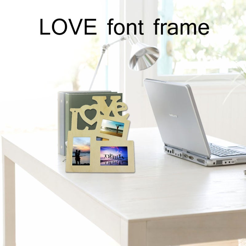 3-Photo Frame Creative Display - Fade-Resistant Durable Material for Home Decor DIY Projects - Image 5
