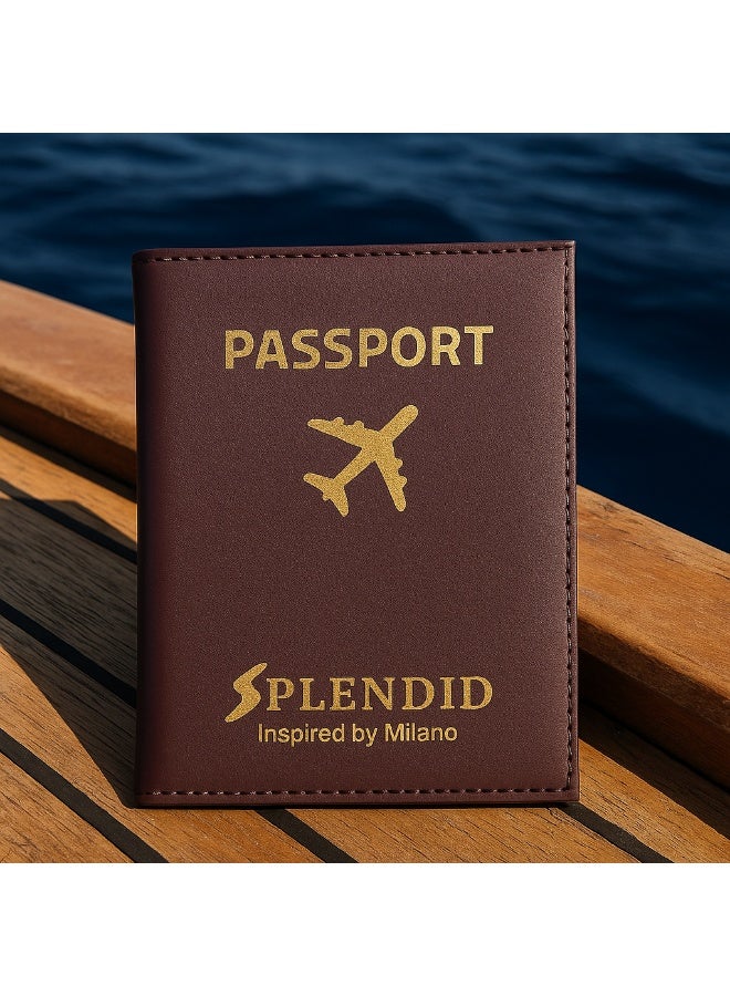 إسبليندد كفر الباسبور سبلينديد بني - Image 5