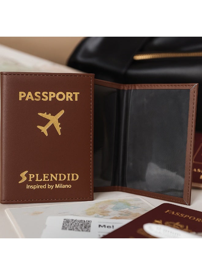 إسبليندد كفر الباسبور سبلينديد بني - Image 4