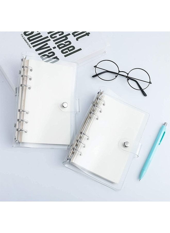 Generic - A5 Clear Binder Cover 6 Hole Ring Binder - Image 1