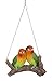 Hi-Line Gift Ltd Hi-Line Gift Ltd. Hi-Line Gift Hanging Parrots (Lovebirds) ON A Branch, Multi-Coloured - Image 2