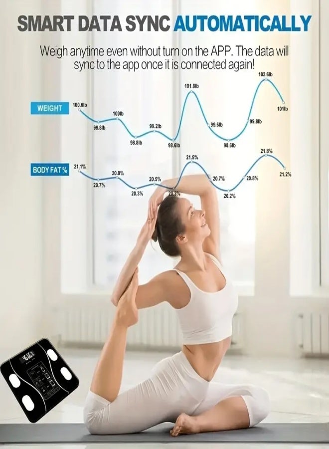 Smart Body Weight  Fat Scale - Accurately Measure Your Health At Home! - Image 2