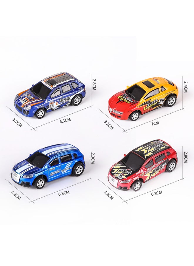 Generic Kids Cans Mini Electric 2.4G Wireless Drift Racing Model Boy Canned Remote Control Car Toy-Color:Blue A6-Proportion:1:64  - Image 5
