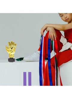 Rock Pow Award Trophies Goalkeeper Trophy Gold Glove Trophy Gloves Shape Soccer Match Award Cups for Office School Kindergarten  - Image 5