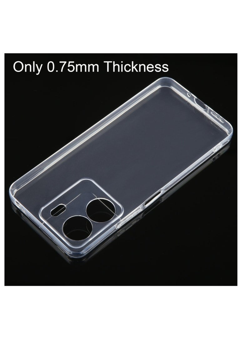 ماركة غير محددة حافظة لهاتف Xiaomi Redmi 13c رفيعة للغاية وشفافة من مادة TPU  - Image 5