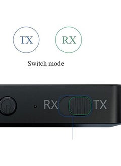 General Bluetooth 5.0 2-in-1 Audio Transmitter Receiver TV Computer Speaker Adapter 0.138" RCA AUX Bluetooth Wireless Audio Adapter for Home Stereo PC Mobile  - Image 4