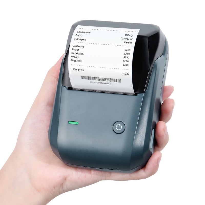 NIIMBOT B1 Label Maker Machine Mini Pocket Thermal Label Printer All in One BT Connect Price Tag DIY Date Journal Study Sticker Labeling Machine with 50*30mm Label Roll Compatible with iOS Android - Image 2