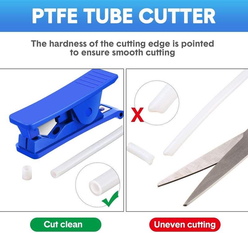 MAXAIR Tube Cutter for PU, PE, PTFE, Plastic, Nylon, Drip TUBING - Portable ABS Shell with S. S. Blade Accurate Cutting (PACK OF 2PCS) 3mm to 19mm OD Tube - Image 5