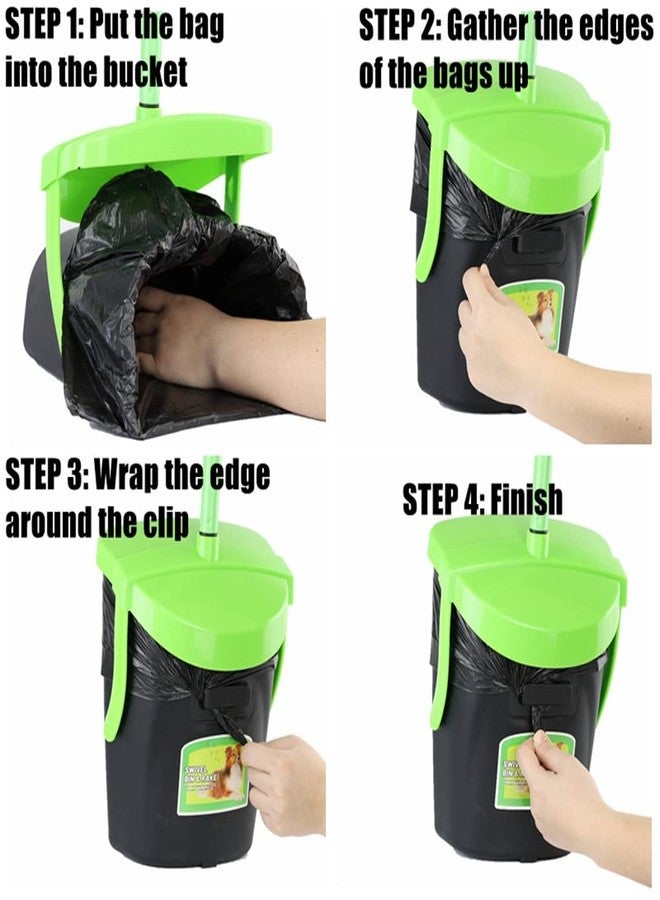 MXF Dog Poop Bag, 100 Dog Waste Bags for MXF Pooper Scooper Swivel Bin & Rake Kit - Image 3
