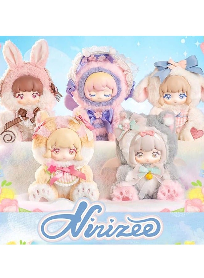 general Ninizee Garden Poetry Series - 6 Plush Blind Box Dolls, 7 Inch Plush Toys, Cute Anime Plush Dolls, Girls' Birthday Gifts - Image 4