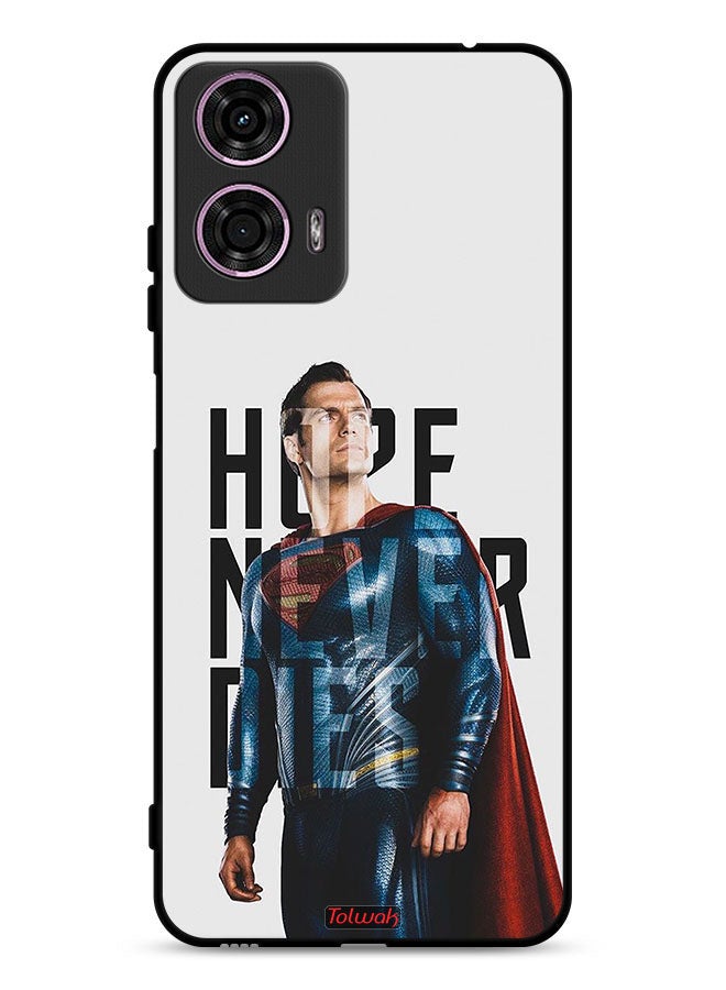 Tolwak Motorola Moto G24 4G Protective Case Cover Hope Never Dies - Image 1