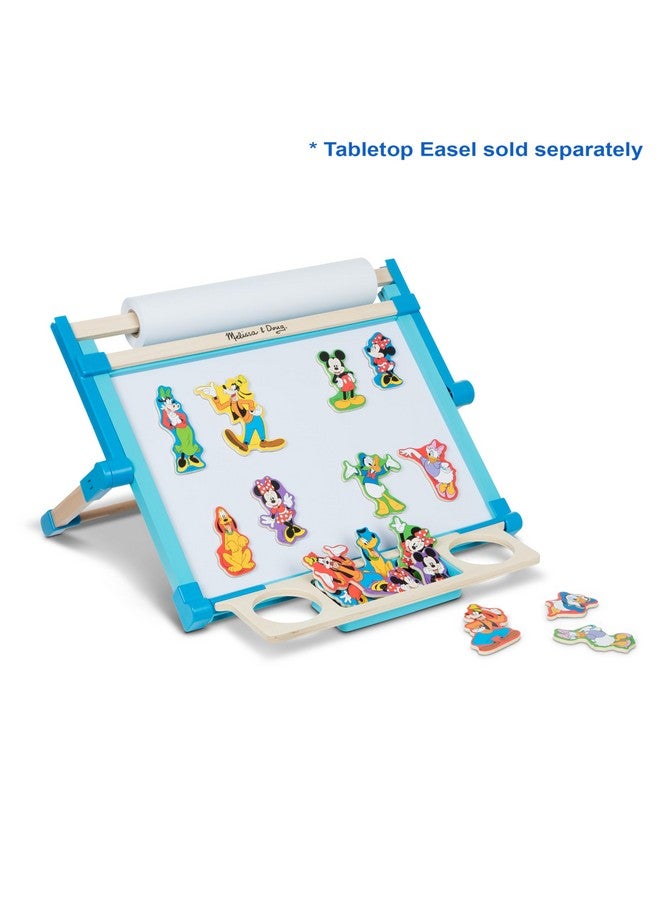 ميليسا آند دوج مغناطيسات خشبية لشخصية ميكي ماوس من ميليسا آند دوغ (20 قطعة) - مغناطيسات ثلاجة لطيفة للأطفال الصغار من عمر سنتين فما فوق - Image 4