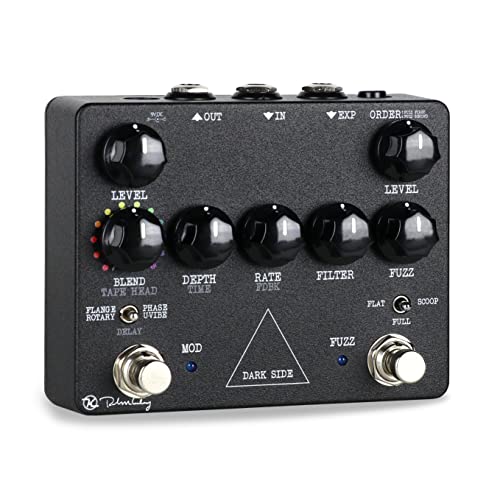 Keeley Dark Side Fuzz Mod Workstation Pedal, Black (KDark) - Image 2
