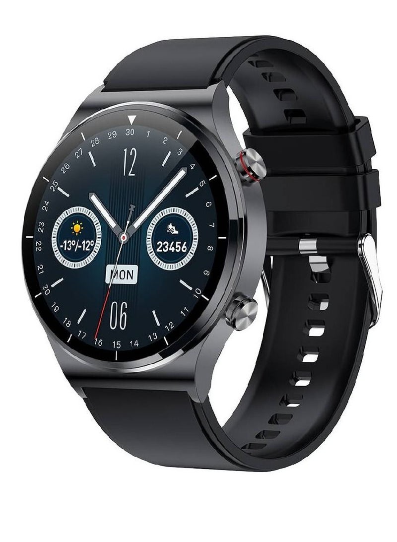 Blulory Glifo G6 Pro HD Screen Sports Heart Rate Monitor IP67 Waterproof Bluetooth Calling Smartwatch Black - Image 1