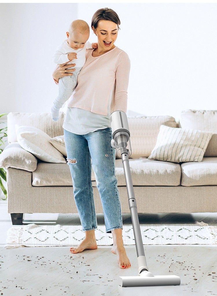 Goaltage AeroClean Cordless Vacuum Cleaner with 7500Pa Strong Suction Powerful Motor, Rechargeable Battery, Easy Assemble, Adjustable Power, Lightweight & Detachable Design Efficient & Convenient Cleaning Asset - Image 2